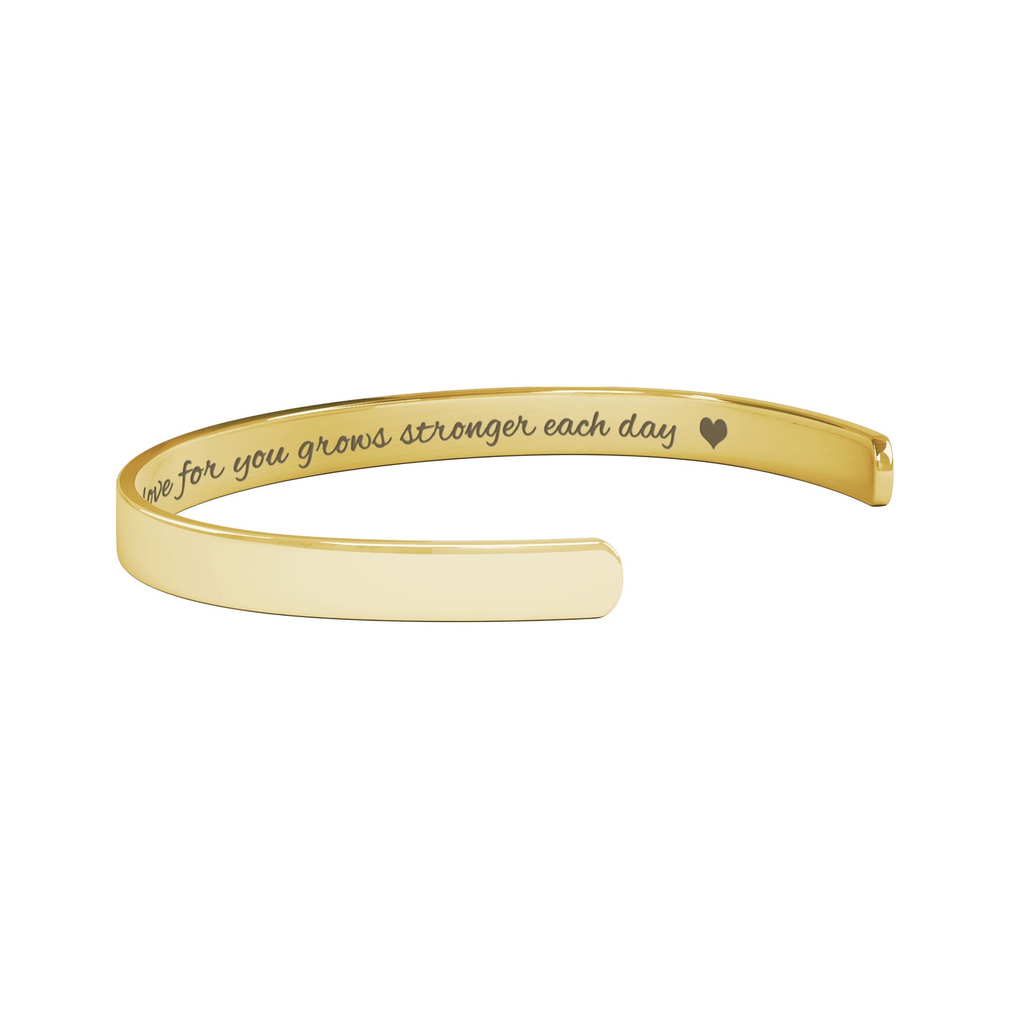 To My Girlfriend Stylish Cuff Bracelet