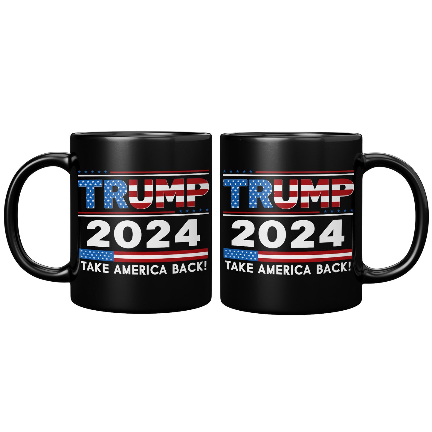 Donald Trump 2024 Take America Back 11oz Coffee Mug GOP MAGA Patriot Party Gift Cup (TL-135006687811)