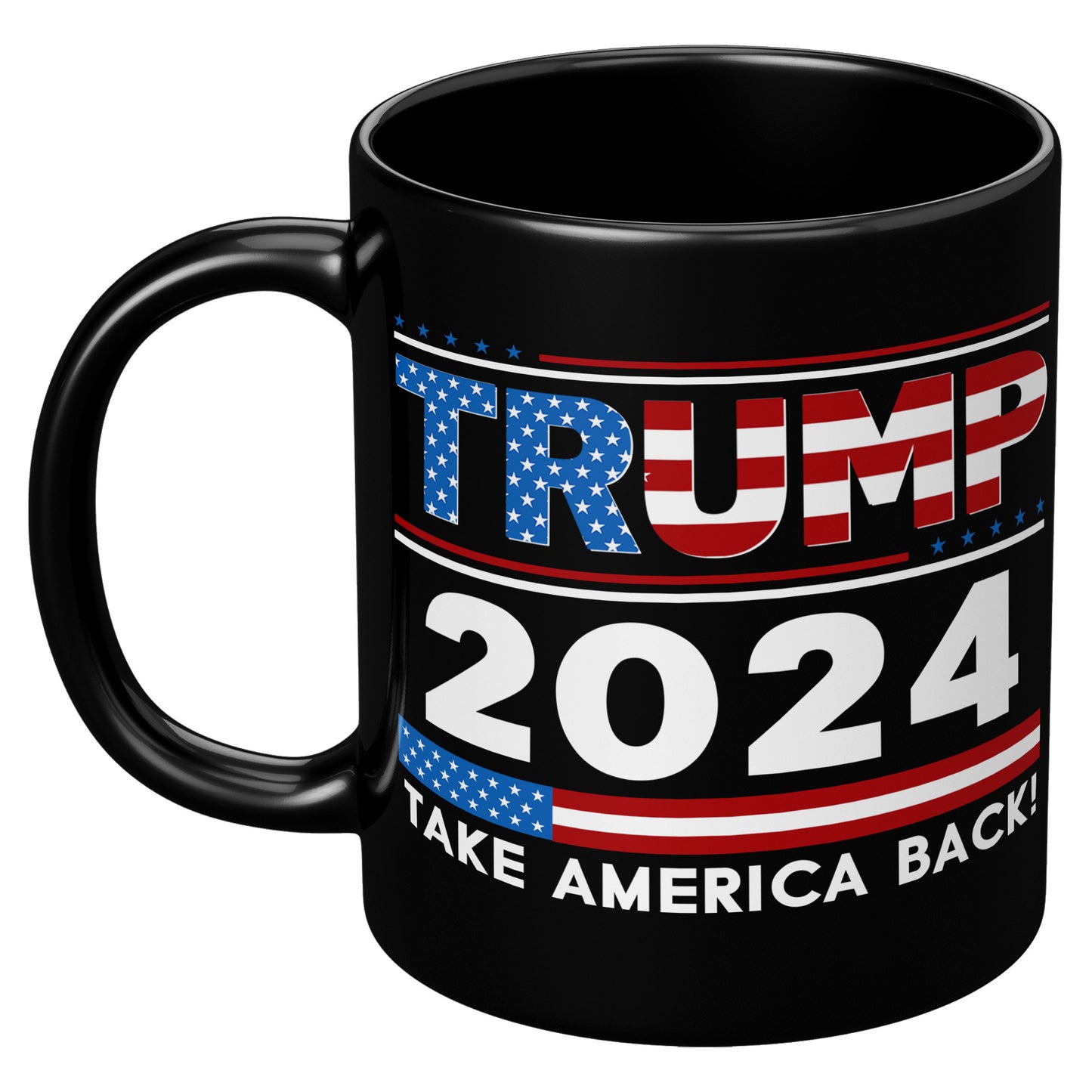 Donald Trump 2024 Take America Back 11oz Coffee Mug GOP MAGA Patriot Party Gift Cup (TL-135006687811)