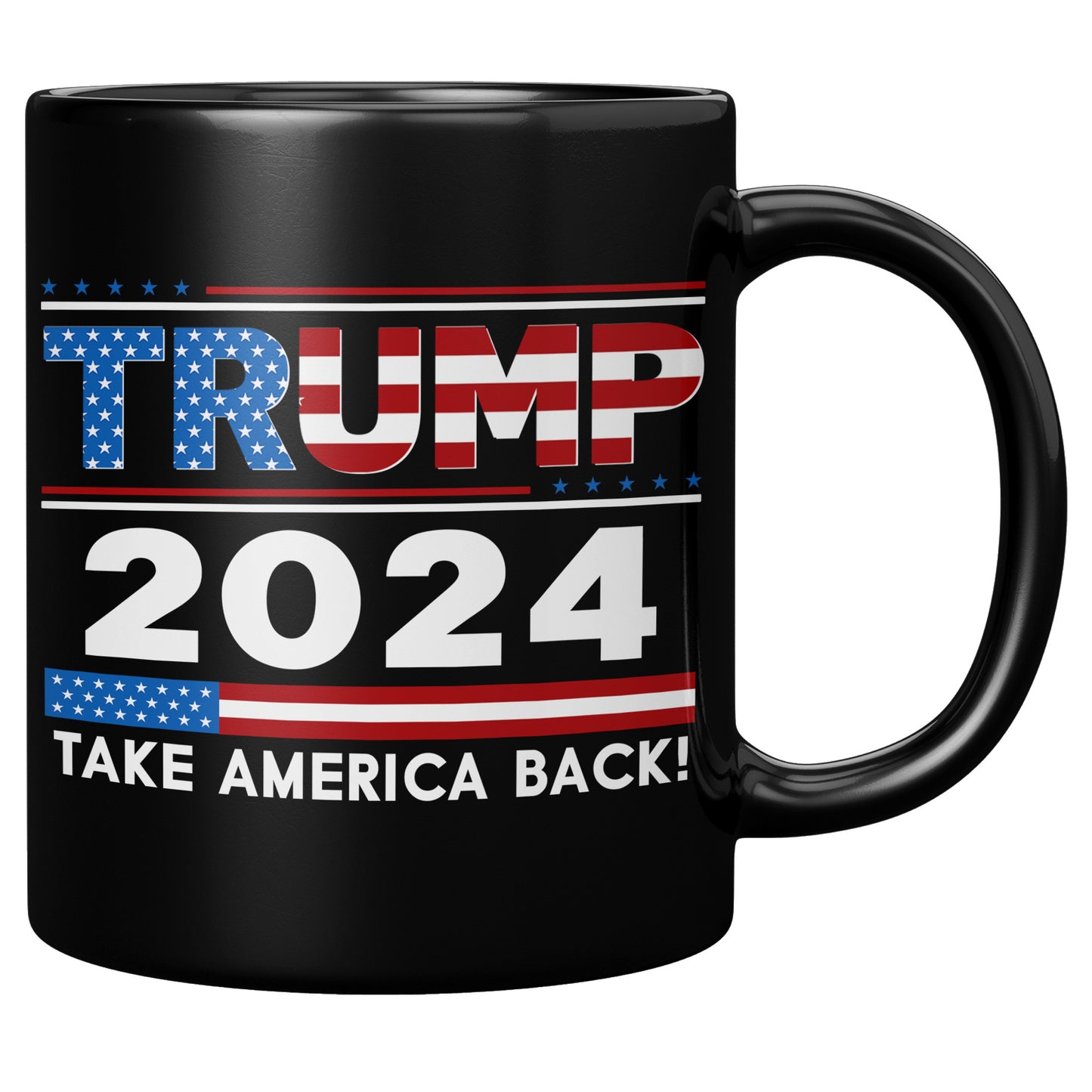 Donald Trump 2024 Take America Back 11oz Coffee Mug GOP MAGA Patriot Party Gift Cup (TL-135006687811)