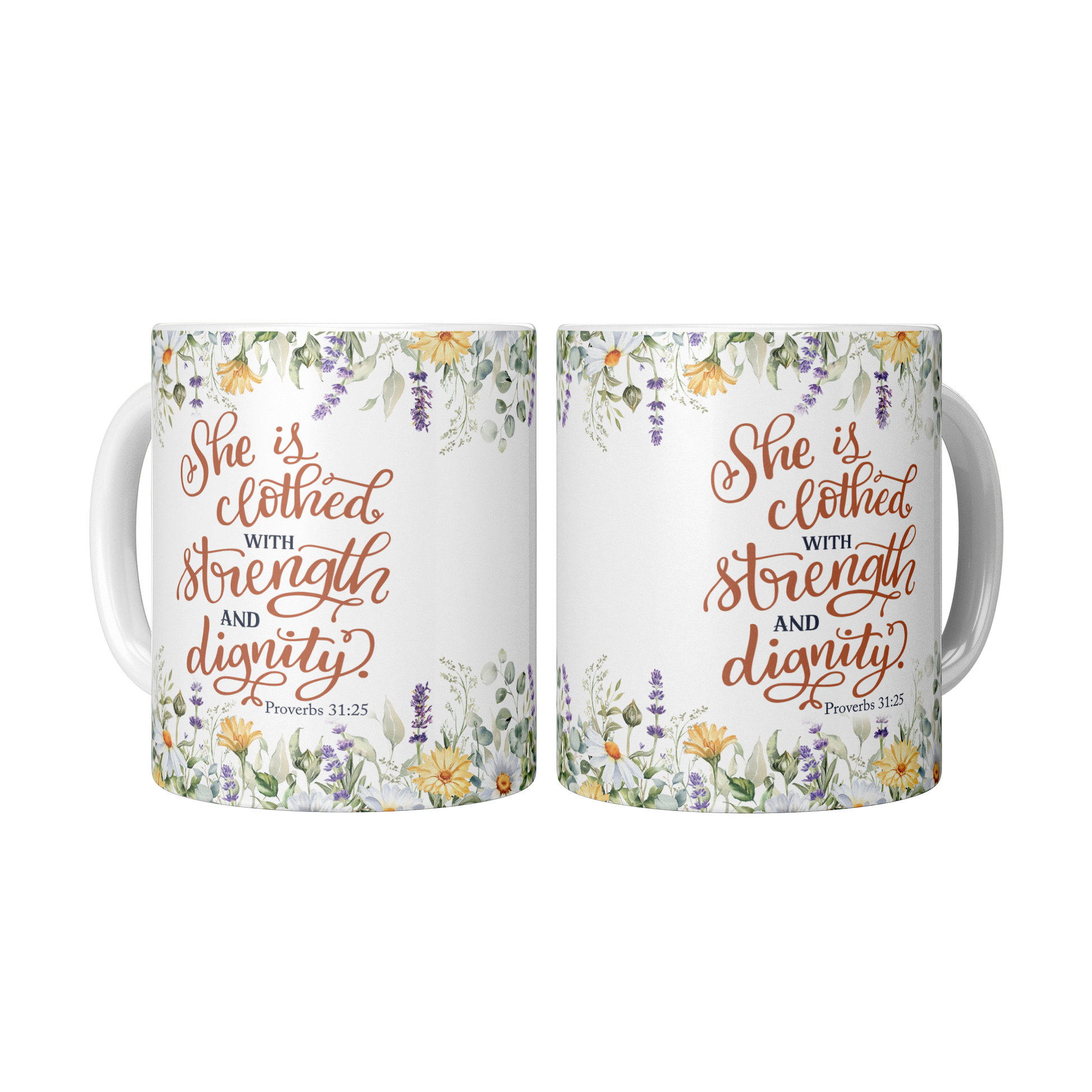 She_is_Clothed_in_Strength_and_Dignity_-_2_Mugs_Center_Mockup.png