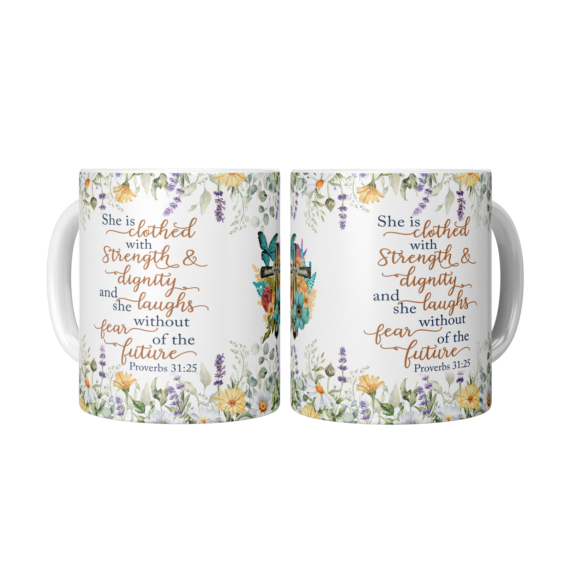 She_is_Clothed_in_Strength_and_Dignity_-_2_Mugs_Center_Mockup.png