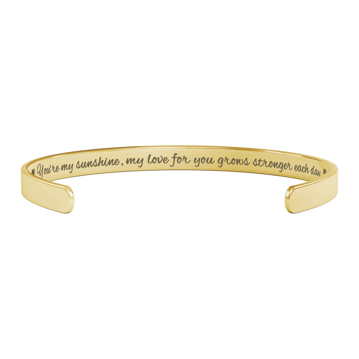 To My Girlfriend Stylish Cuff Bracelet