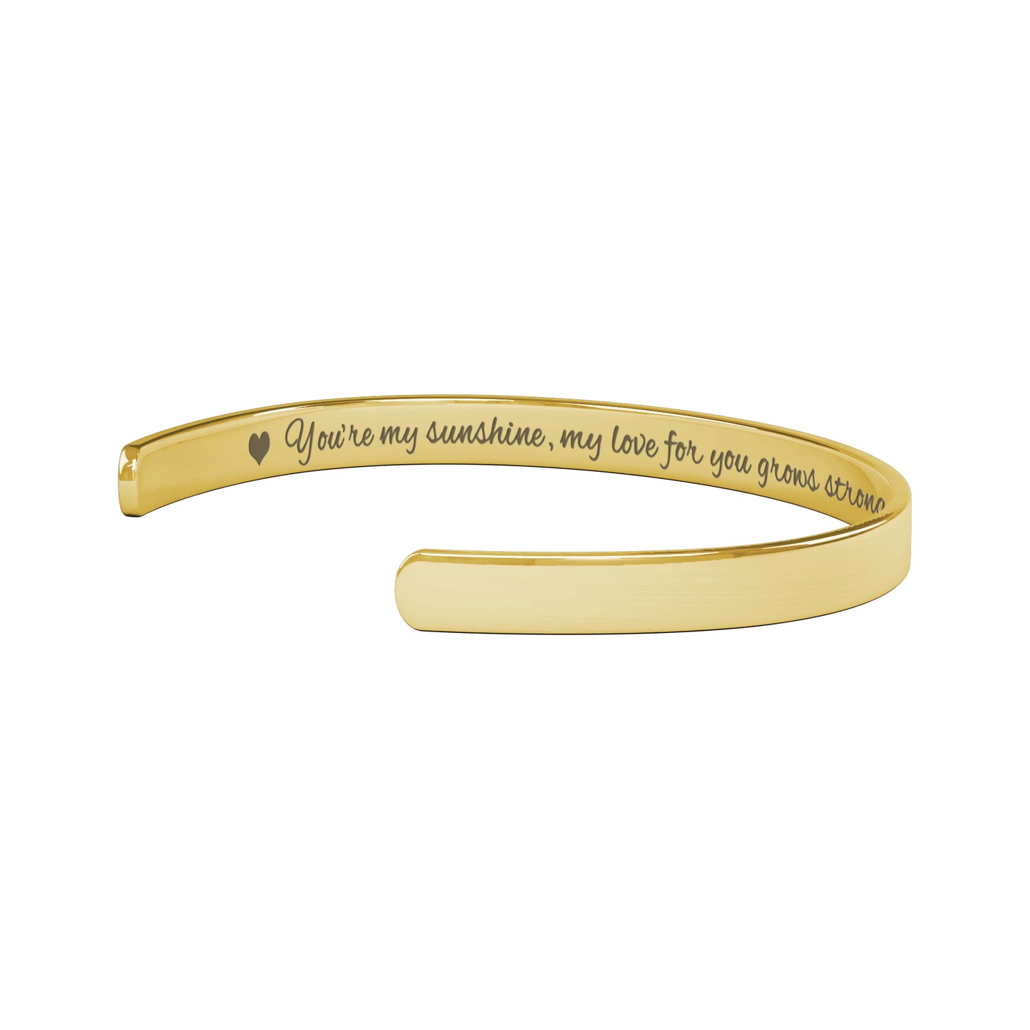 To My Girlfriend Stylish Cuff Bracelet