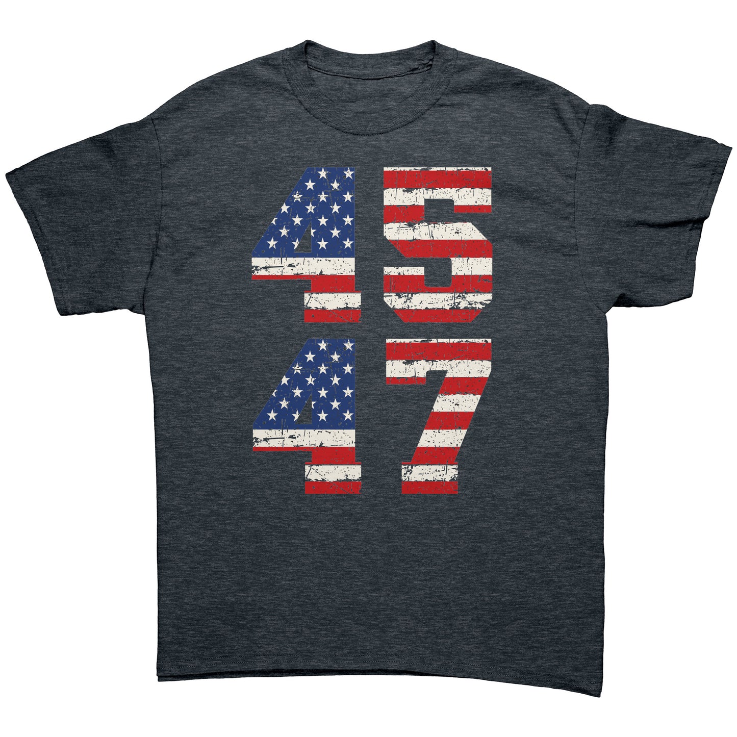 Vintage USA Donald Trump 2024 Pro Trump Anti Biden 45 47 Gildan Mens Shirt