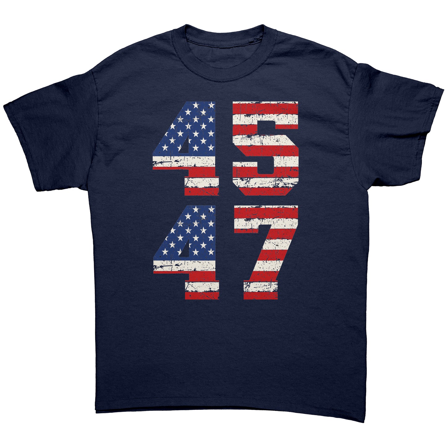 Vintage USA Donald Trump 2024 Pro Trump Anti Biden 45 47 Gildan Mens Shirt