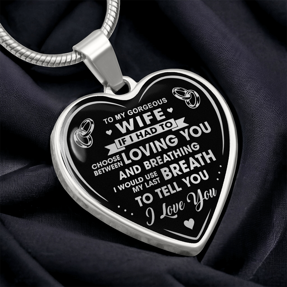 Valentines Day Birthday Gift for Wife Bride Girlfriend - Luxury Novelty Necklace (132675110544)
