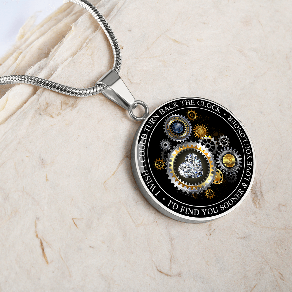 To My Lover Circle Necklace Gift from Husband - Meaningful Present for Soulmate, Wife, Birthday, Xmas