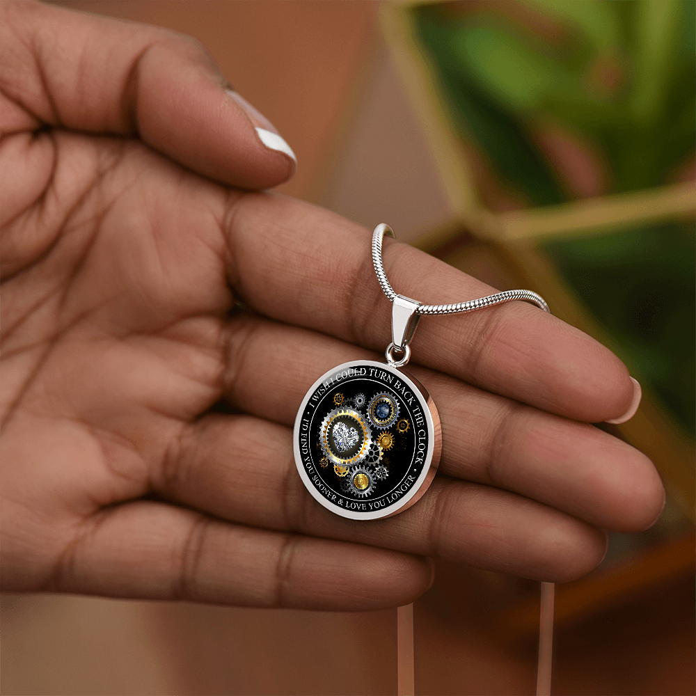 To My Lover Circle Necklace Gift from Husband - Meaningful Present for Soulmate, Wife, Birthday, Xmas