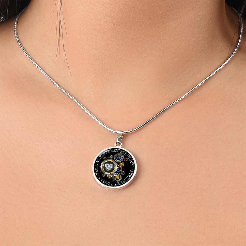 To My Lover Circle Necklace Gift from Husband - Meaningful Present for Soulmate, Wife, Birthday, Xmas