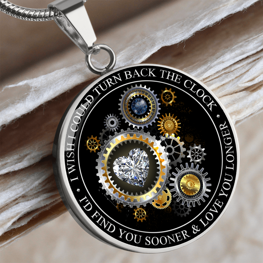 To My Lover Circle Necklace Gift from Husband - Meaningful Present for Soulmate, Wife, Birthday, Xmas