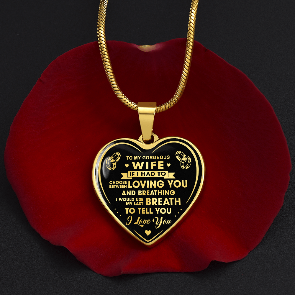 Valentines Day Birthday Gift for Wife Bride Girlfriend - Luxury Novelty Necklace (132675110544)