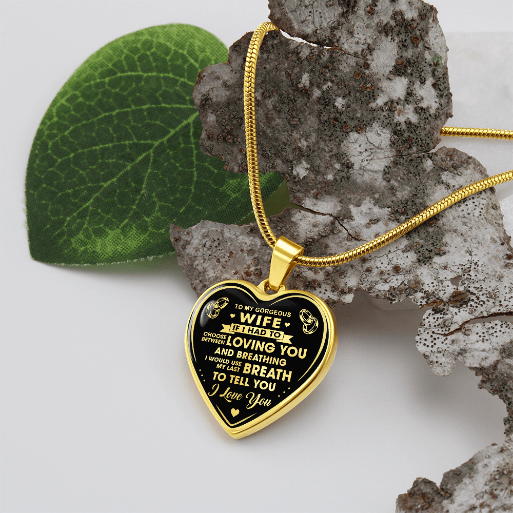 Valentines Day Birthday Gift for Wife Bride Girlfriend - Luxury Novelty Necklace (132675110544)