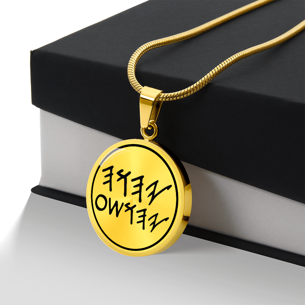 Paleo Hebrew Necklace Yahuah & Yahusha Necklace YHWH Pendant YHWH Necklace (137221015592)