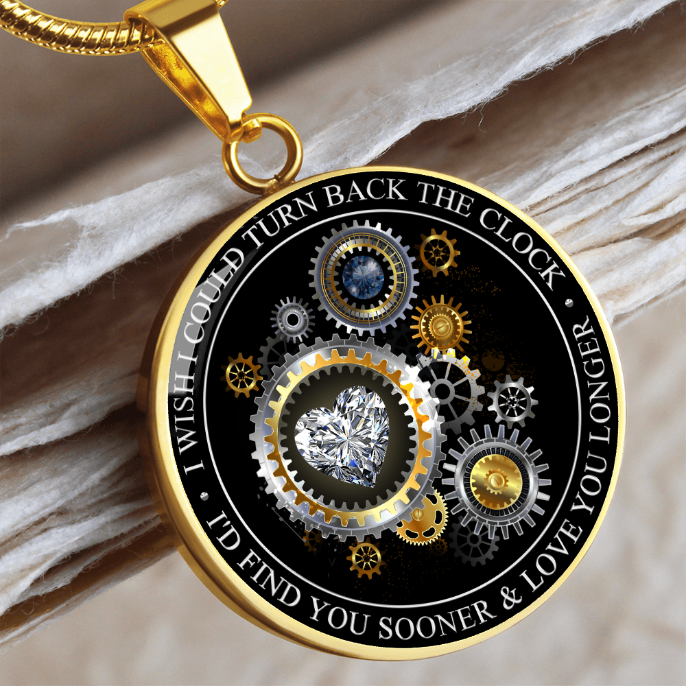 To My Lover Circle Necklace Gift from Husband - Meaningful Present for Soulmate, Wife, Birthday, Xmas