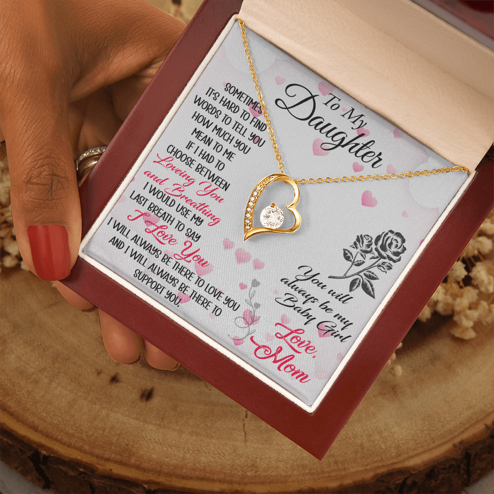 To My Mother in Law Forever Love Heart Necklace - Luxury Family Matching Gift from Daughter in Law for Birthday, Christmas, or any Special Occasion
