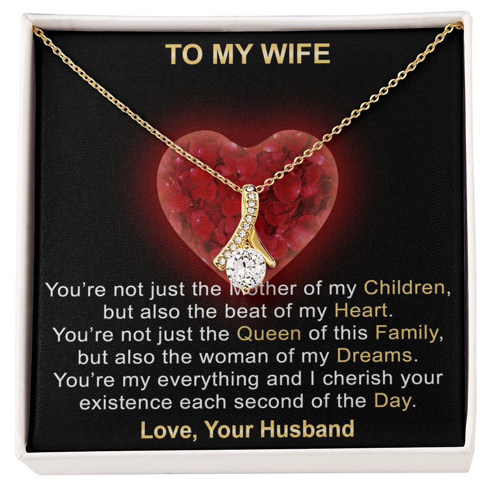 Surprise Your Wife Trending Gifts - Mother of My Children Luxury Love Necklace (133786998206)