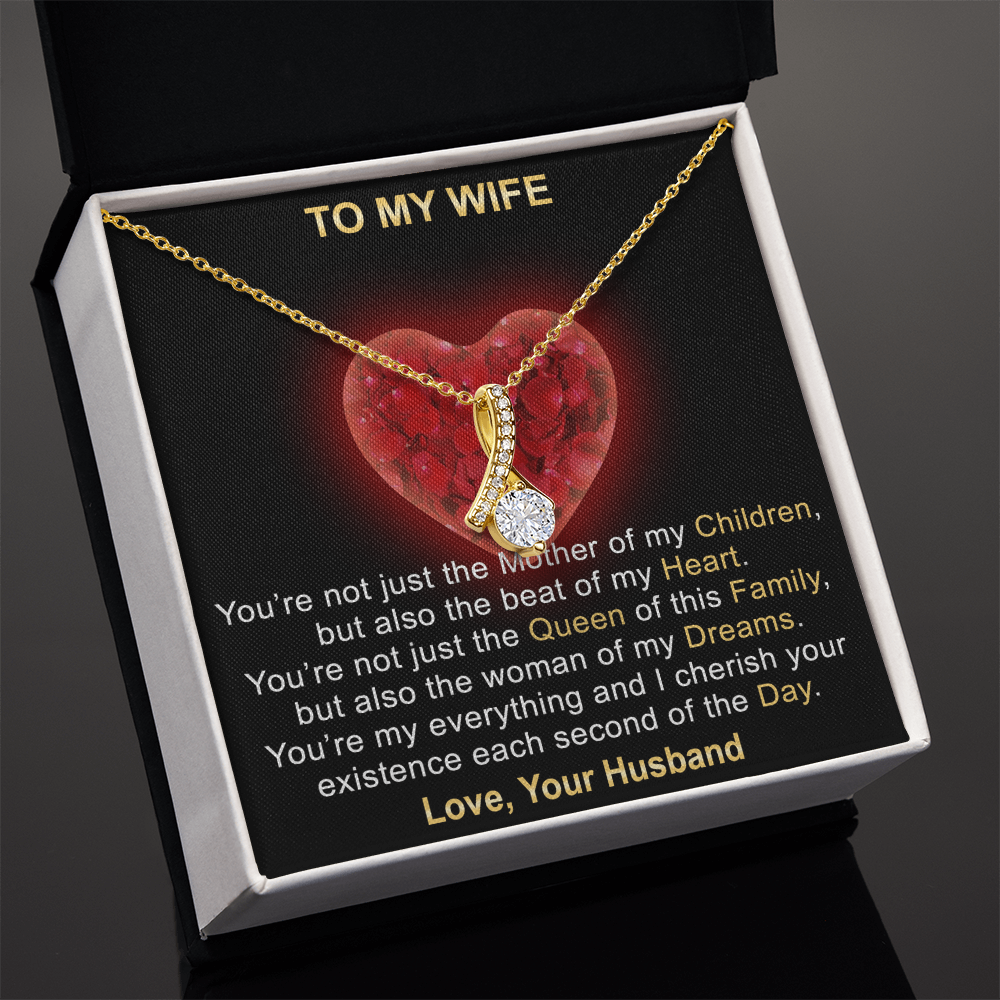Surprise Your Wife Trending Gifts - Mother of My Children Luxury Love Necklace (133786998206)