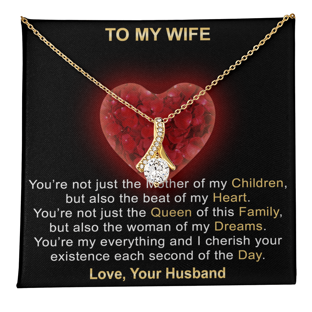 Surprise Your Wife Trending Gifts - Mother of My Children Luxury Love Necklace (133786998206)