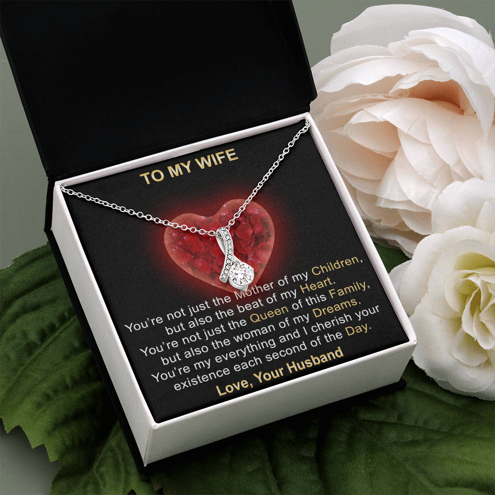 Surprise Your Wife Trending Gifts - Mother of My Children Luxury Love Necklace (133786998206)