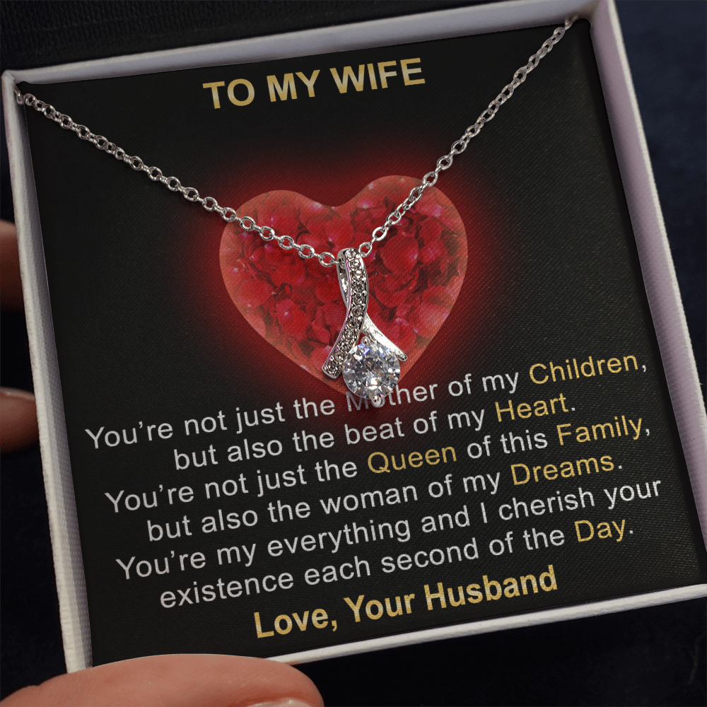 Surprise Your Wife Trending Gifts - Mother of My Children Luxury Love Necklace (133786998206)