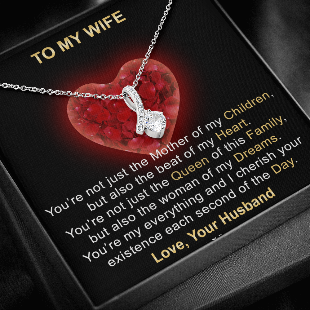 Surprise Your Wife Trending Gifts - Mother of My Children Luxury Love Necklace (133786998206)