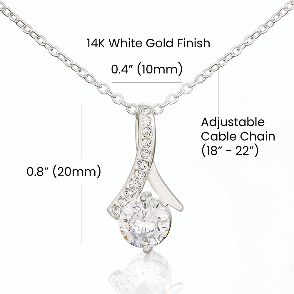 Aunt and Niece Gift Niece Keepsakes Alluring Necklace Auntie to Niece Jewelry (133716040134)