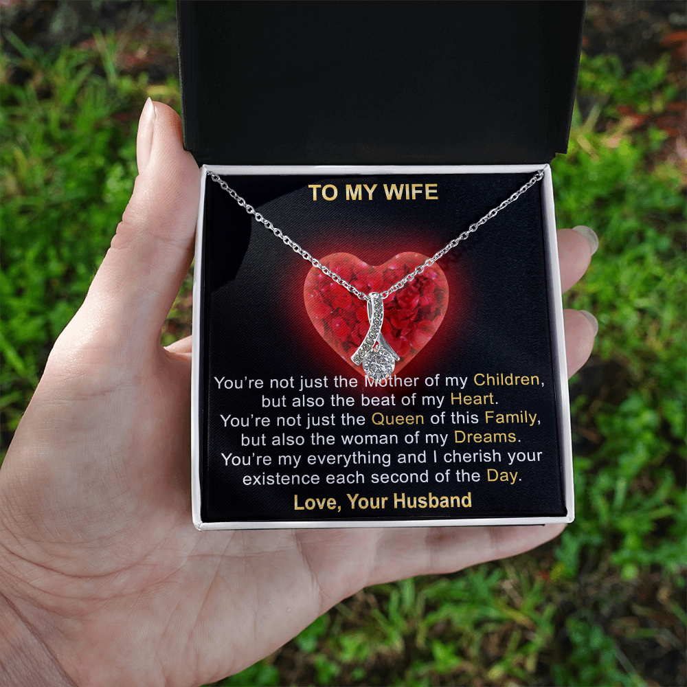 Surprise Your Wife Trending Gifts - Mother of My Children Luxury Love Necklace (133786998206)