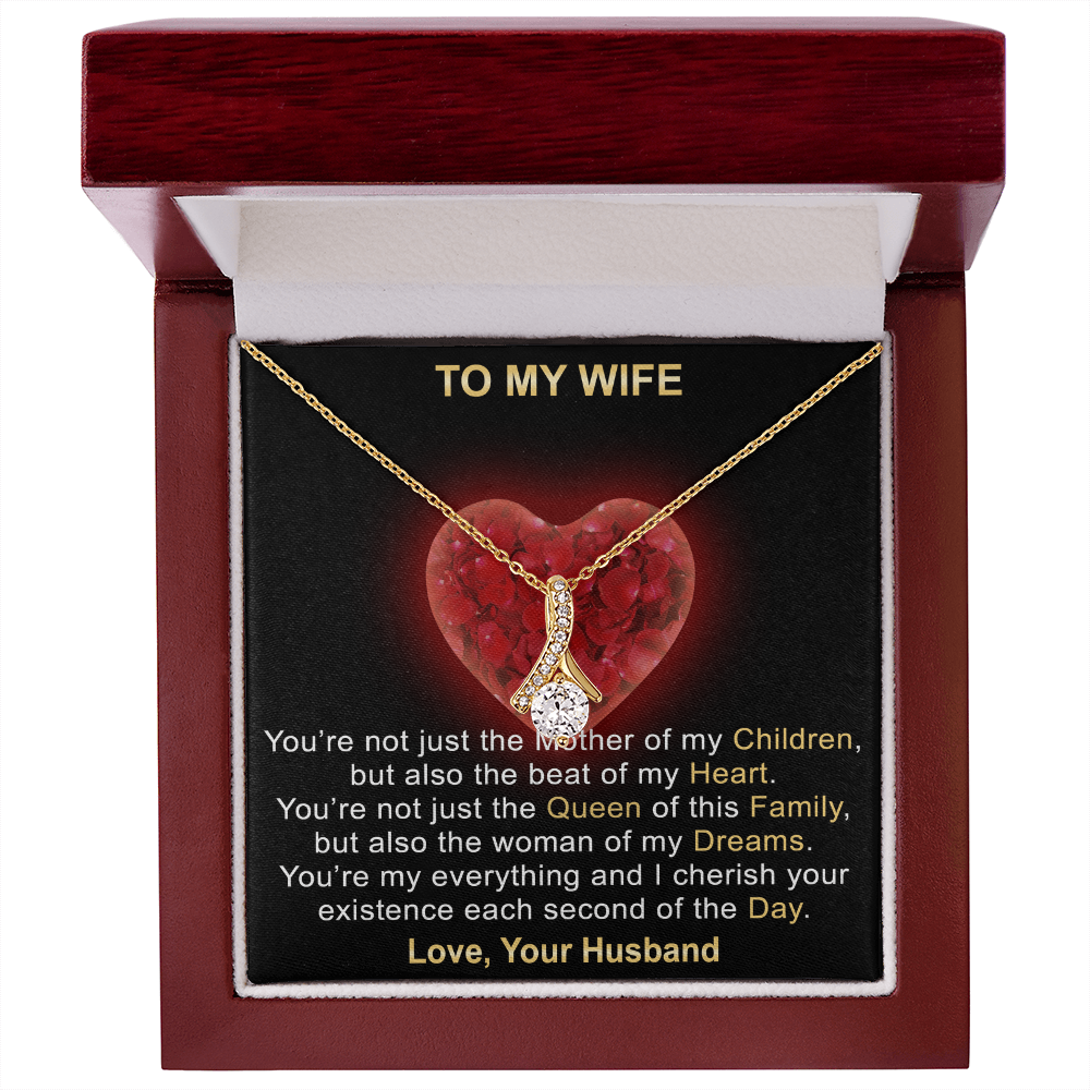 Surprise Your Wife Trending Gifts - Mother of My Children Luxury Love Necklace (133786998206)