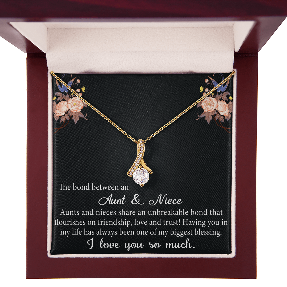 Aunt and Niece Gift Niece Keepsakes Alluring Necklace Auntie to Niece Jewelry (133716040134)