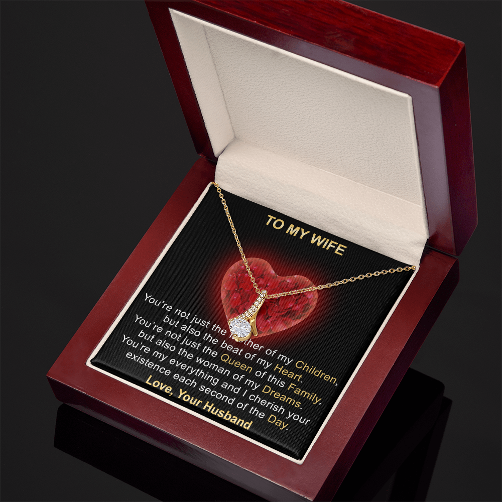Surprise Your Wife Trending Gifts - Mother of My Children Luxury Love Necklace (133786998206)