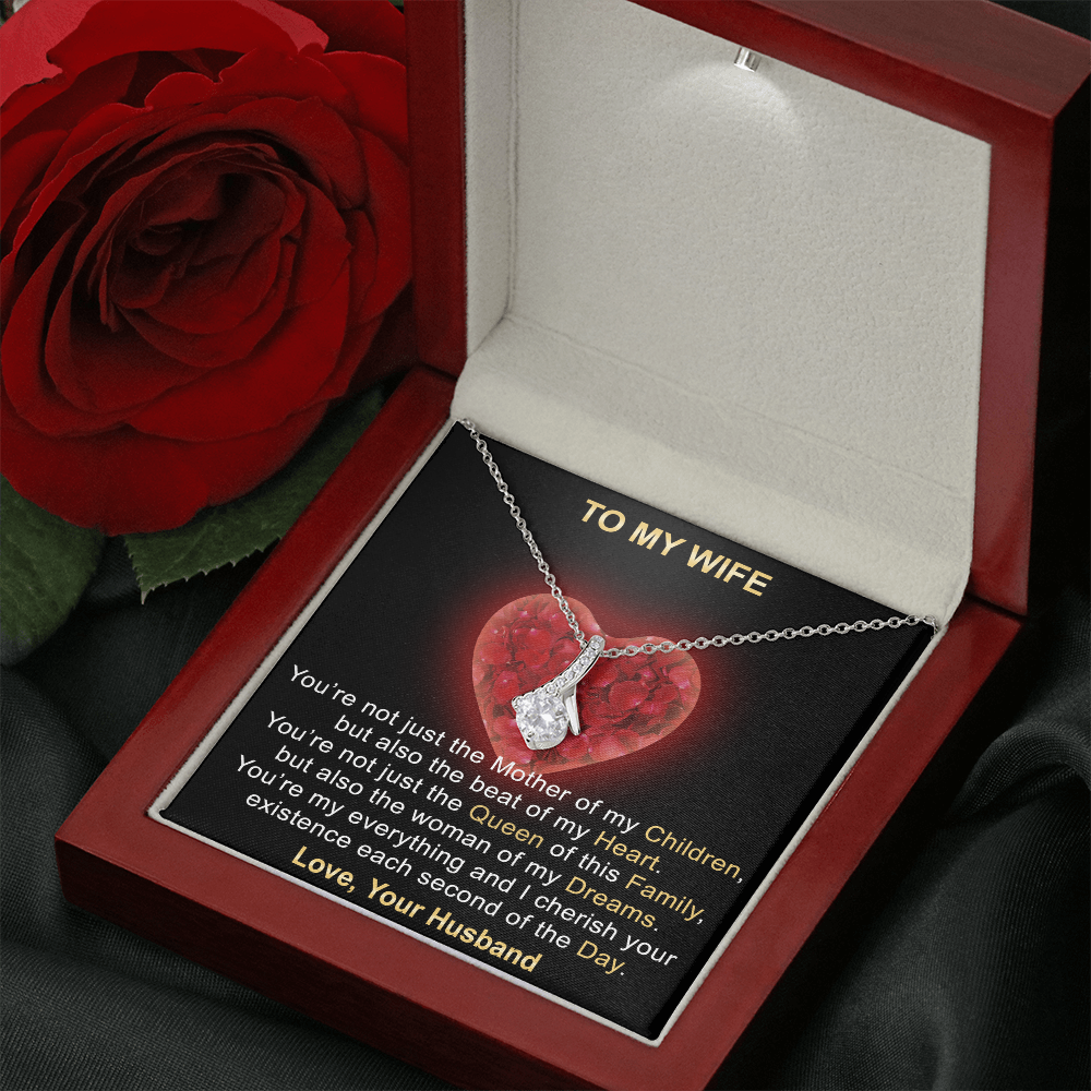 Surprise Your Wife Trending Gifts - Mother of My Children Luxury Love Necklace (133786998206)
