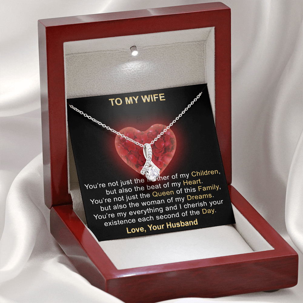 Surprise Your Wife Trending Gifts - Mother of My Children Luxury Love Necklace (133786998206)
