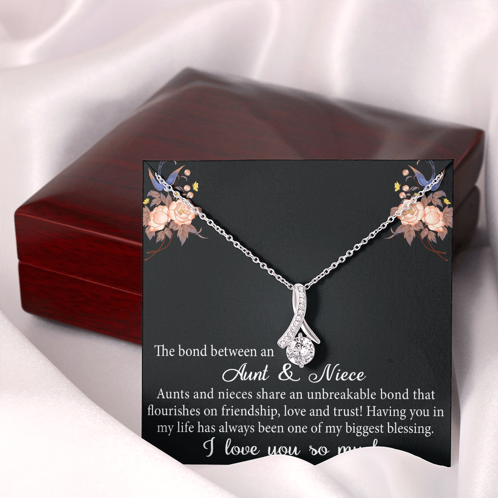 Aunt and Niece Gift Niece Keepsakes Alluring Necklace Auntie to Niece Jewelry (133716040134)