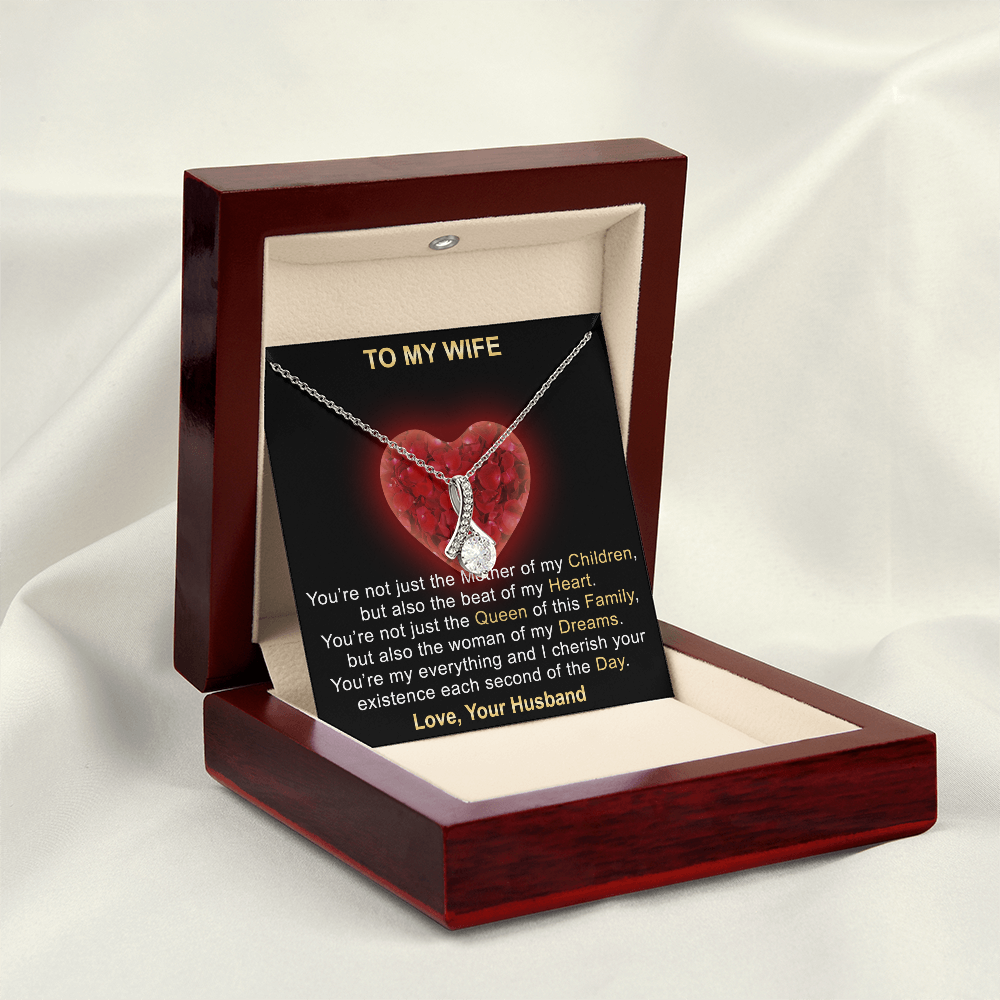 Surprise Your Wife Trending Gifts - Mother of My Children Luxury Love Necklace (133786998206)
