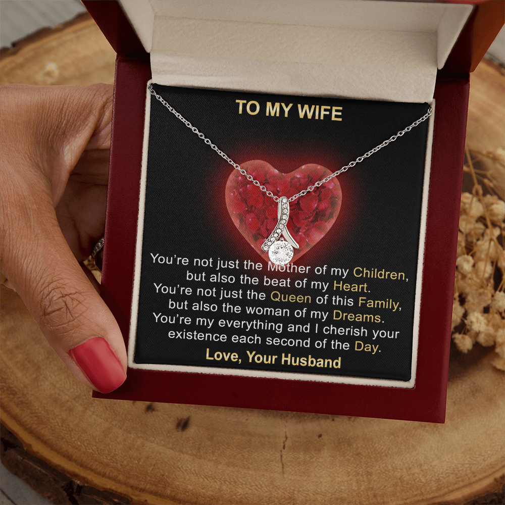 Surprise Your Wife Trending Gifts - Mother of My Children Luxury Love Necklace (133786998206)