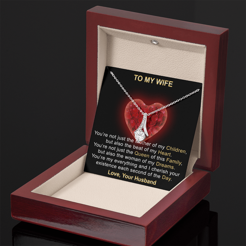 Surprise Your Wife Trending Gifts - Mother of My Children Luxury Love Necklace (133786998206)