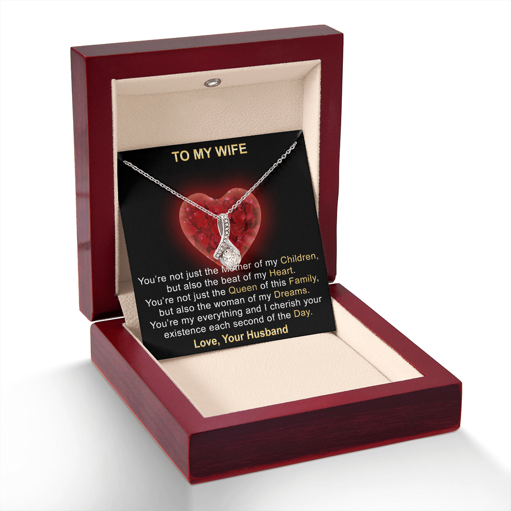 Surprise Your Wife Trending Gifts - Mother of My Children Luxury Love Necklace (133786998206)