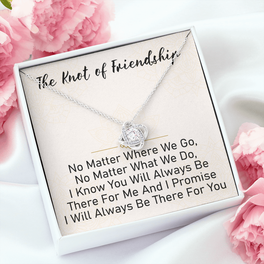 Friendship Interlock Heart Necklace Gifts for Women, Gifts for Best Friend, Best Friend Friendship Necklace, Birthday Gifts for Female Friends, Her, BFF, Bestie