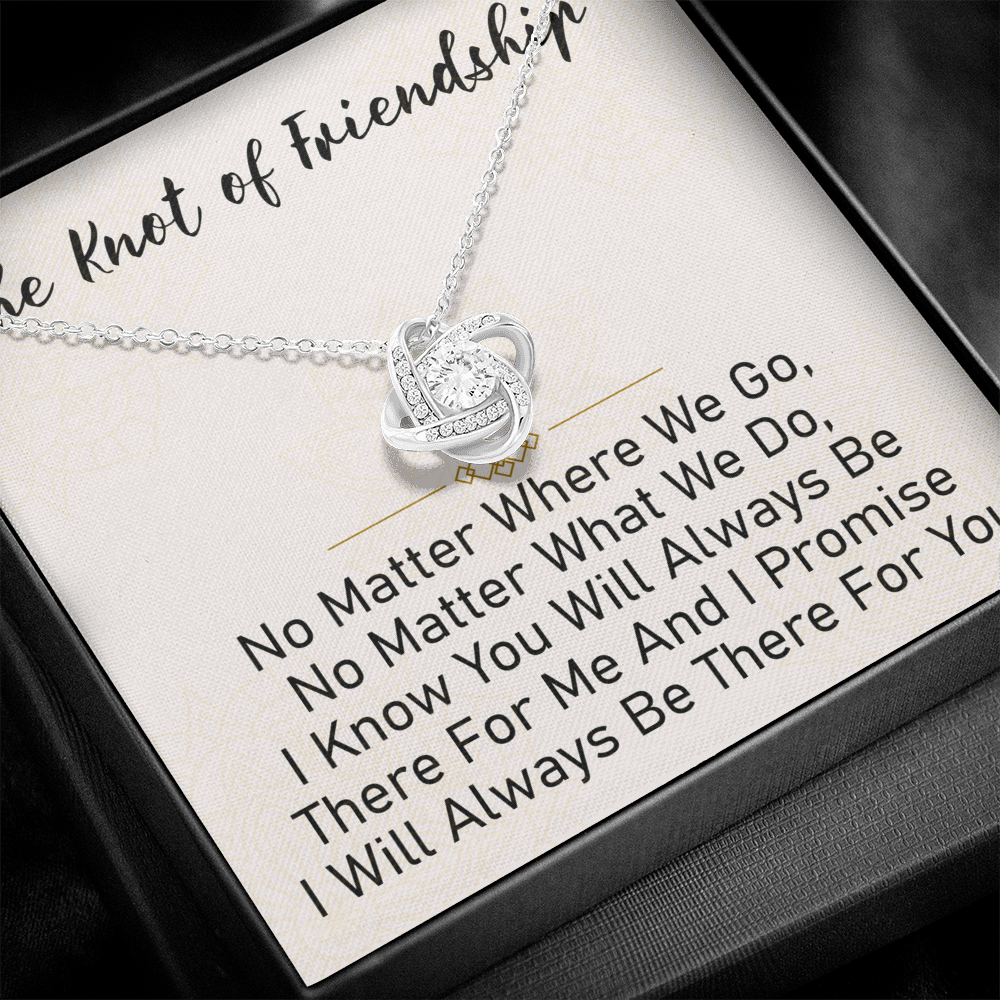 Friendship Interlock Heart Necklace Gifts for Women, Gifts for Best Friend, Best Friend Friendship Necklace, Birthday Gifts for Female Friends, Her, BFF, Bestie
