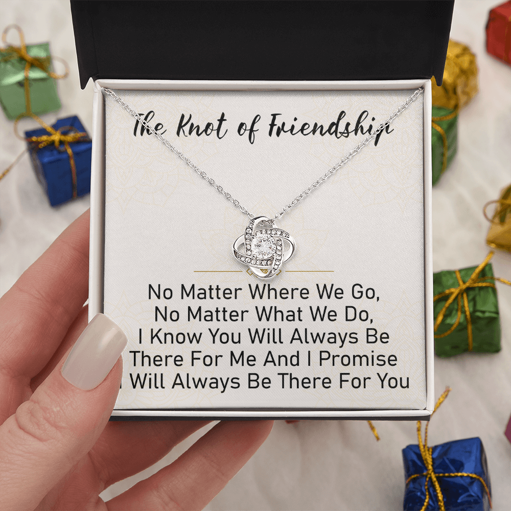 Friendship Interlock Heart Necklace Gifts for Women, Gifts for Best Friend, Best Friend Friendship Necklace, Birthday Gifts for Female Friends, Her, BFF, Bestie