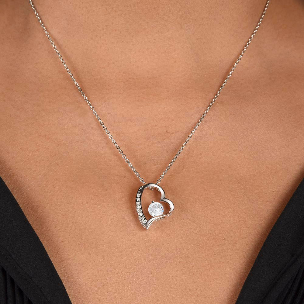 To My Wife Forever Love Necklace Meaningful Gift from Husband - Romantic Jewelry for Bride