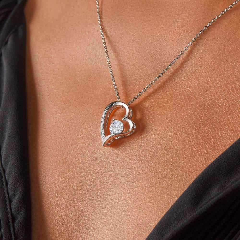 Gifts for Love, Forever Love Necklace for Wife From Husband, Anniversary Jewelry, Christmas Birthday for Her