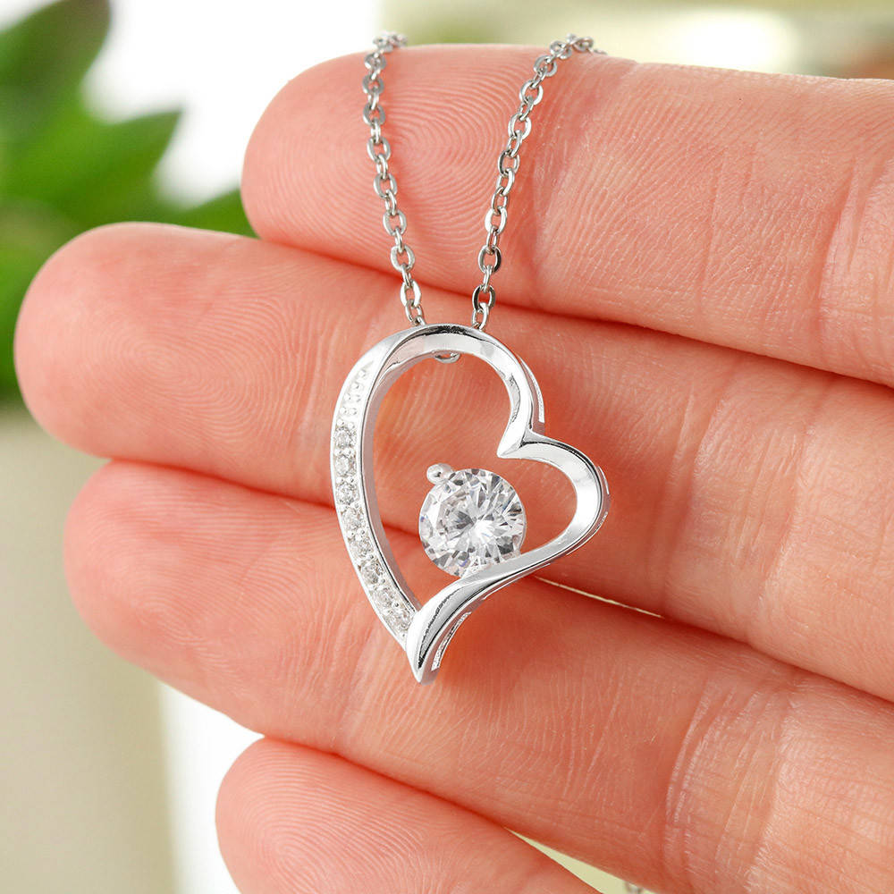 To My Daughter from Dad, Forever Love Necklace Necklace, Never Forget that I Love You