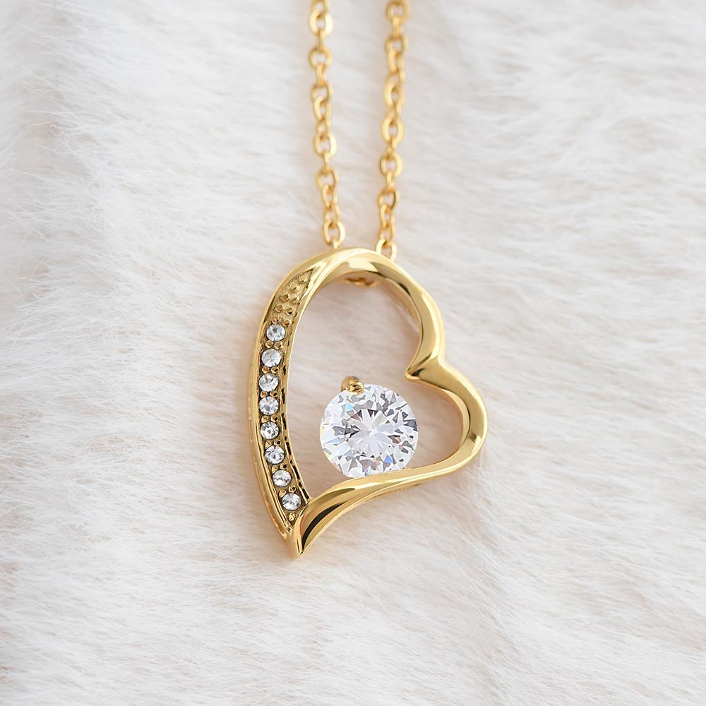 To My Future Wife Gift - I May Not Be Your First Date Forever Love Necklace - Unique Romantic Gift from Future Husband