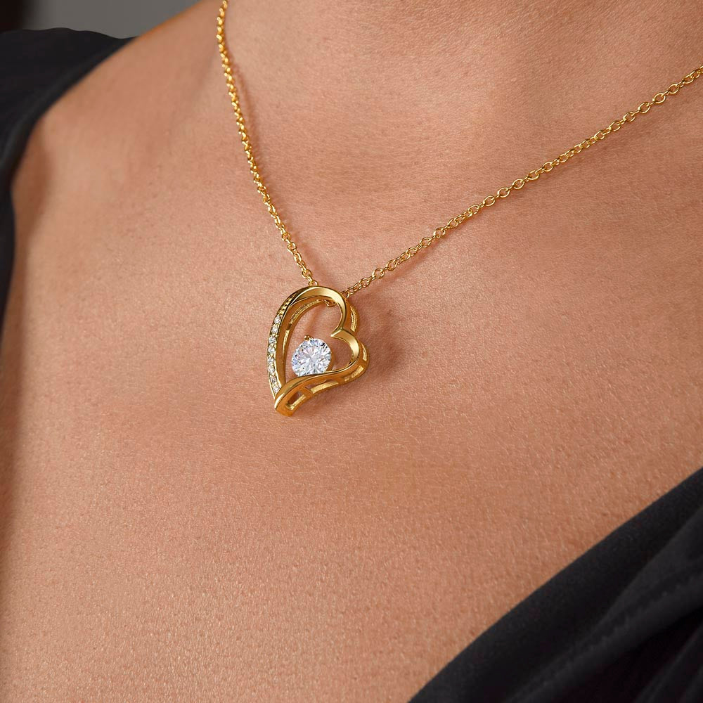 To My Future Wife Gift - I May Not Be Your First Date Forever Love Necklace - Unique Romantic Gift from Future Husband