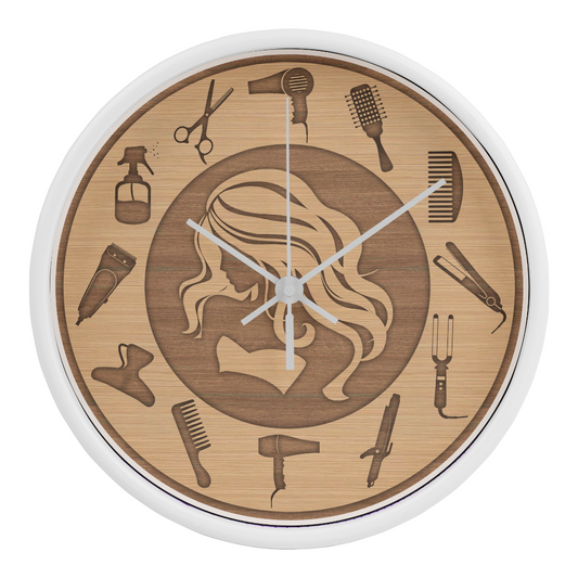 Hairstylist Hair Services Hair Styling Lover Wall Clock