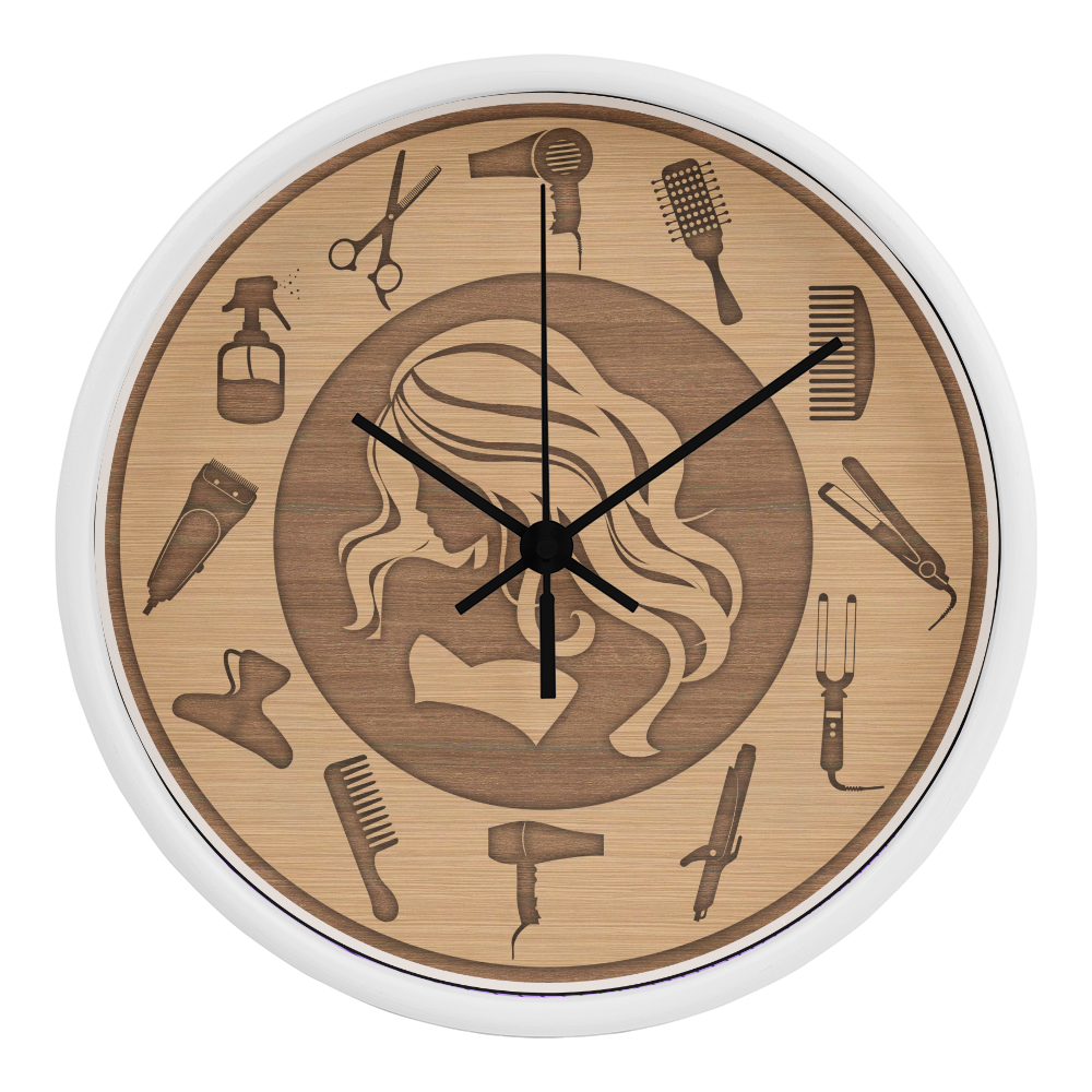 Hairstylist Hair Services Hair Styling Lover Wall Clock