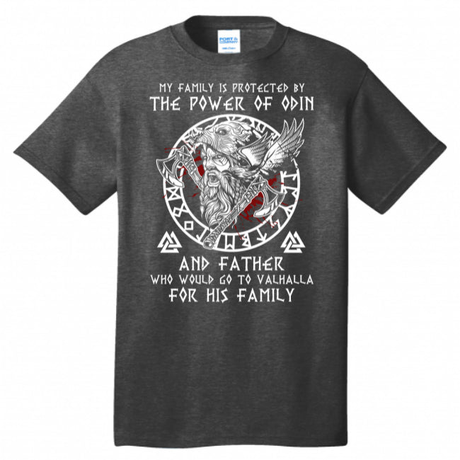 Norse Mythology Odin Protected & Valhalla Nordic Viking Thor The Nordic Thor as a Viking T-Shirt